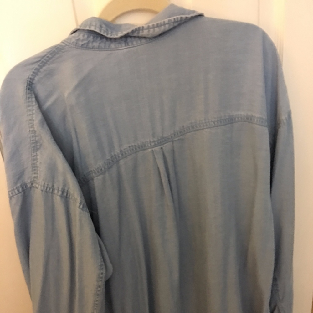 Denim Button Up - Picture 2 of 4